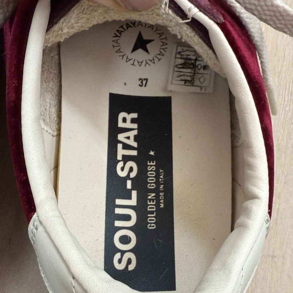 Golden Goose Burgundy Velvet Soul Stars - Picture 13 of 13